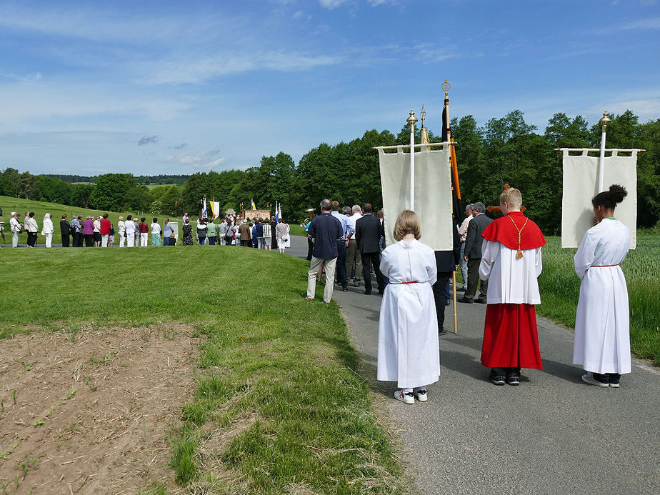 Bittprozession am Pfingstmontag (Foto: Karl-Franz Thiede)